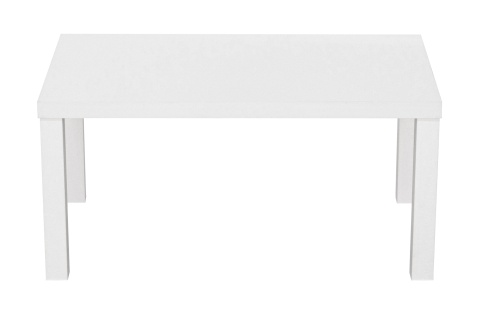 Кофейный столик большой белый