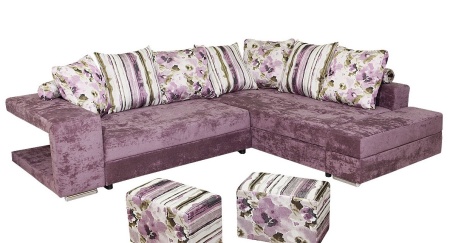 Угловой Диван Вега/Разные Цвета Ш-2820 х Г-2220 х В-880 мм